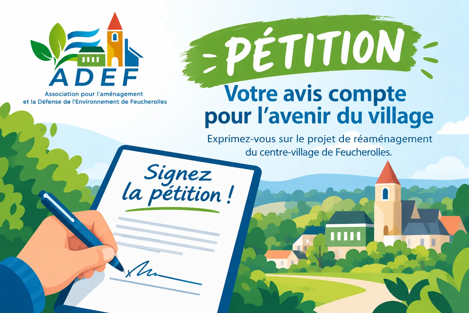 Réaménagement du Centre-Village : donnez votre avis
