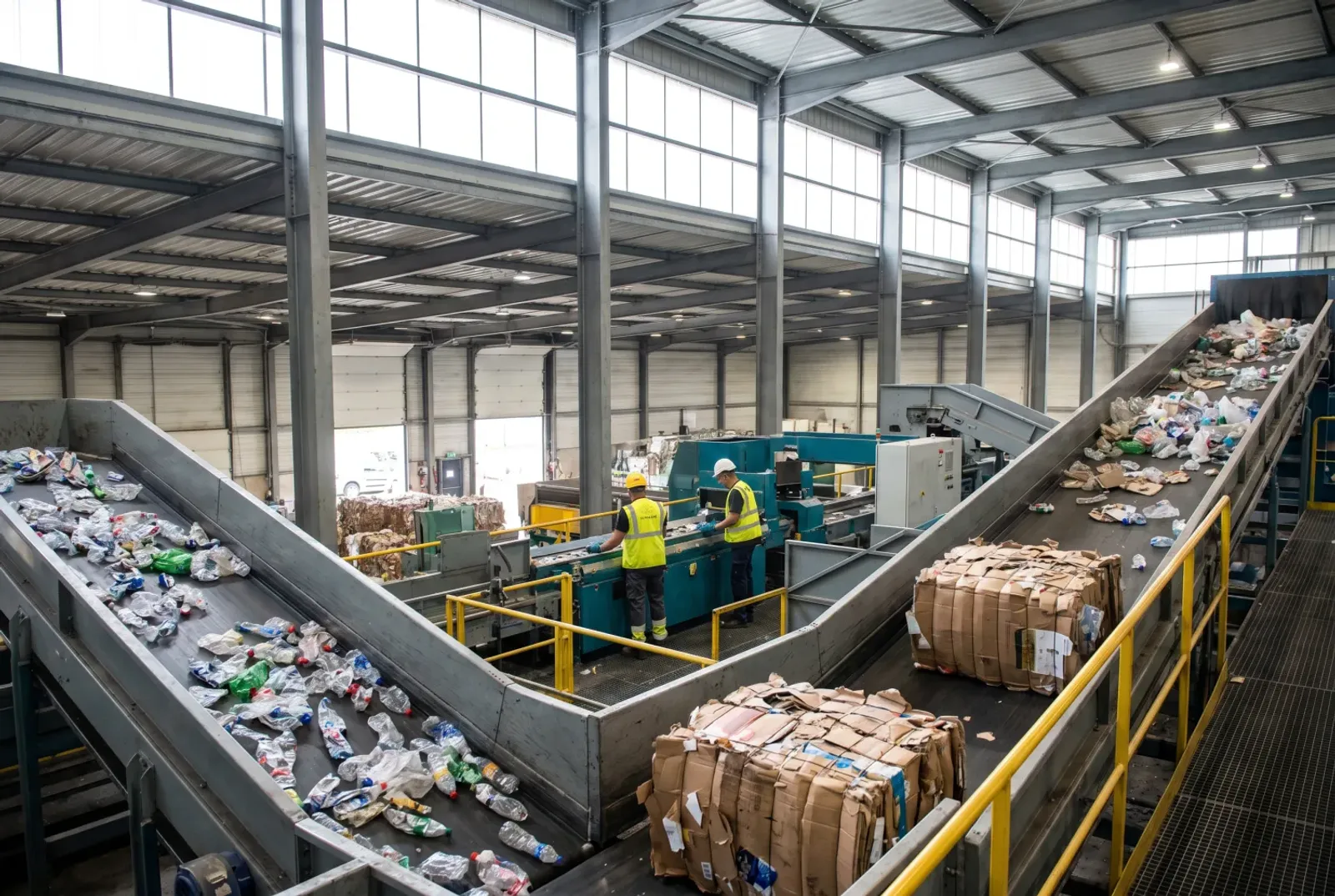 À l'intérieur d'un centre de tri : le parcours réel de nos déchets recyclables.