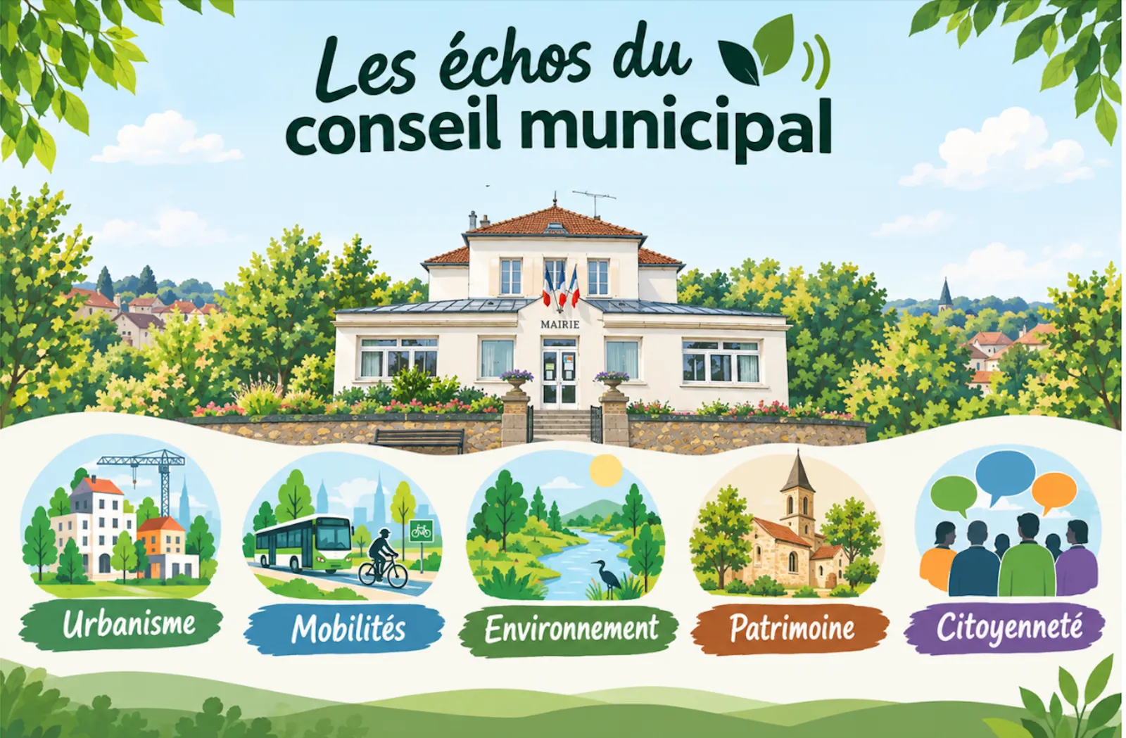 Les échos du Conseil municipal du 15 juin 2026